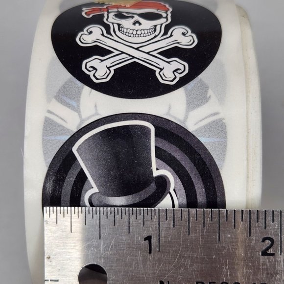 Vintage Skull Sticker Roll - 90's Kid Nostalgia! - Picture 3 of 3